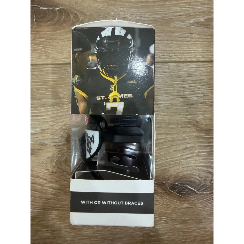 Battle Sports Beware of Dog Speed Football Mouthguard Thick Strap New
